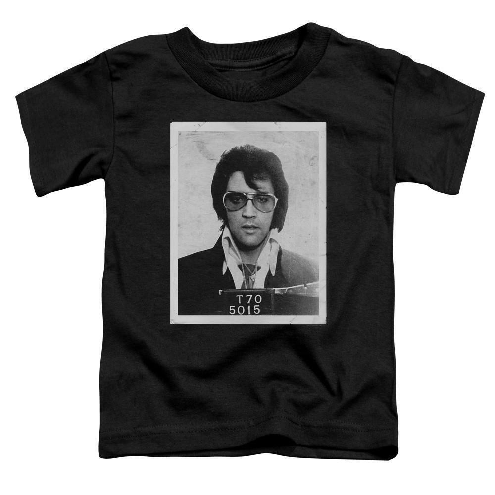 Elvis Presley Framed Classic Toddler T Shirt Black